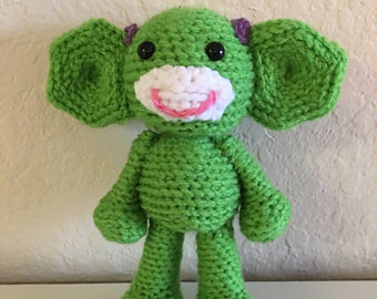 Cochlear Monkeys, Leg Brace Bears, Baha Bunnies And More Available At Becca’s Crochet Studio On&nbsp;Etsy